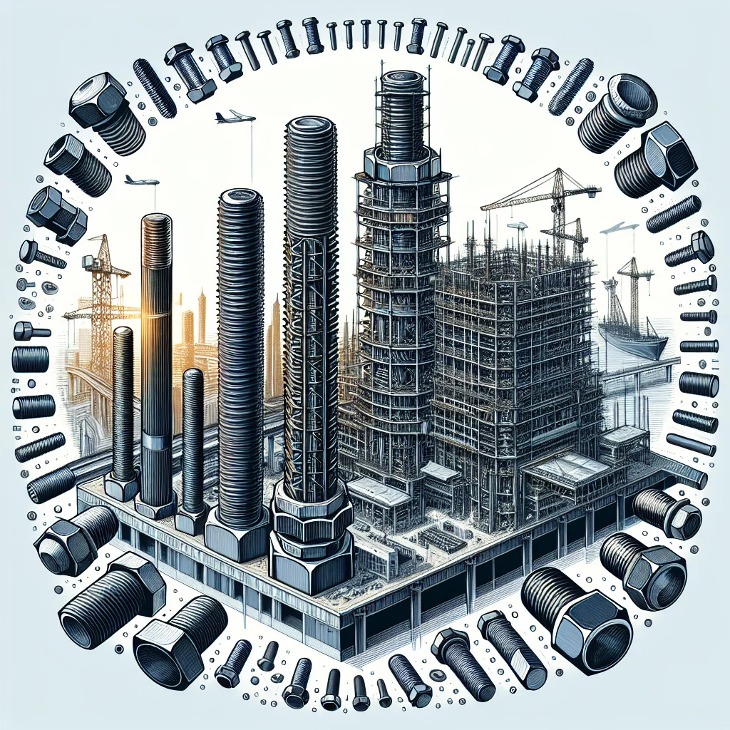آشنایی با انواع استادبولت و کاربرد هر کدام در پروژه‌ها