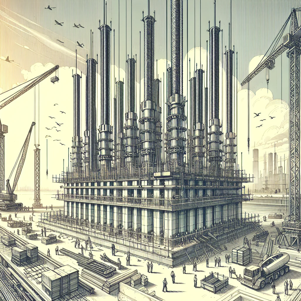 کاربرد انکر بولت در فونداسیون ساختمان و سازه‌های صنعتی